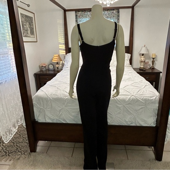 DRESS THE POPULATION Sleek & Elegant Black Evening Jumper Size Small - Picture 7 of 10